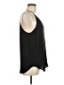 Ann Taylor LOFT 100% Polyester Black Sleeveless Blouse Size M - photo 4