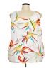 Worthington 100% Polyester White Sleeveless Blouse Size 3X - photo 1