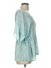 Torrid 100% Polyester Teal Short Sleeve Blouse Size Lg Plus (0) - photo 4