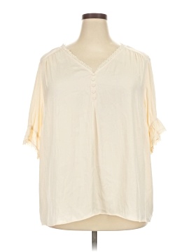 Cupcakes & Cashmere Short Sleeve Blouse