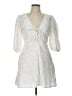 Nicholas 100% Cotton White Cocktail Dress Size 12 - photo 1