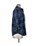 Gretchen Scott Designs Plaid Blue 3/4 Sleeve Button-Down Shirt Size XL - photo 4