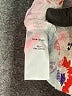 AVARA 100% Cotton Floral Silver 3/4 Sleeve Blouse Size L - photo 8
