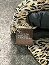 J. McLaughlin 100% Cotton Animal Print Brown Long Sleeve Button-Down Shirt Size M - photo 8