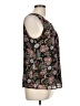 Christopher & Banks 100% Polyester Black Sleeveless Blouse Size L - photo 4