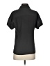 Express 100% Polyester Black Green Short Sleeve Blouse Size XS - photo 2