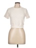 Atelier Ivory Short Sleeve Turtleneck Size L - photo 1