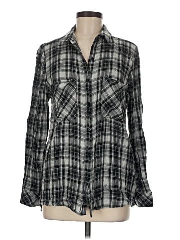Seven7 Long Sleeve Button-Down Shirt (view 1)
