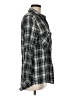 Seven7 100% Cotton Plaid Gray Long Sleeve Button-Down Shirt Size M - photo 4