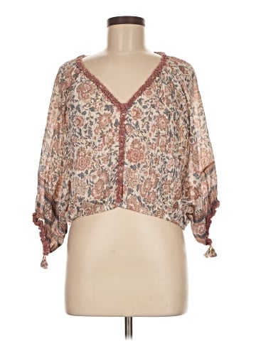 Poupette St. Barth 3/4 Sleeve Blouse (view 1)