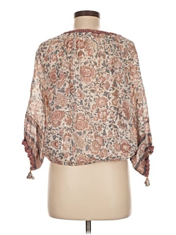 Poupette St. Barth 3/4 Sleeve Blouse (view 2)