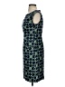Talbots Graphic Green Cocktail Dress Size 2 - photo 5