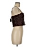 Express Burgundy Sleeveless Top Size M - photo 4