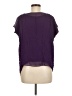Assorted Brands Purple Short Sleeve Blouse Size M (estimated) - photo 2