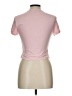 Shein Pink Short Sleeve T-Shirt Size L - photo 2