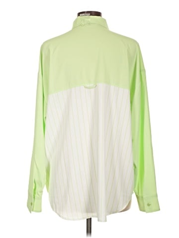 Peace Love World Long Sleeve Blouse (view 2)