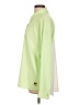 Peace Love World 100% Polyester Color Block Green Long Sleeve Blouse Size L - photo 5