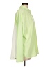 Peace Love World 100% Polyester Color Block Green Long Sleeve Blouse Size L - photo 4