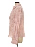 Apt. 9 Pink Long Sleeve Blouse Size L - photo 5