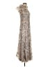 Mac Duggal 100% Polyester Silver Cocktail Dress Size 2 - photo 4