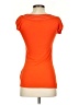 Boden 100% Viscose Orange Short Sleeve Top Size 2 - photo 2
