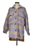 SundayUp 100% Polyester Plaid Blue Coat Size M - photo 1
