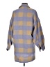 SundayUp 100% Polyester Plaid Blue Coat Size M - photo 2