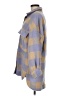 SundayUp 100% Polyester Plaid Blue Coat Size M - photo 5