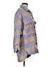 SundayUp 100% Polyester Plaid Blue Coat Size M - photo 4