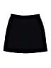 Susan Graver Solid Black Casual Skirt Size S - photo 1