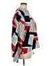 Unbranded 100% Polyester Color Block Red Long Sleeve Blouse Size 4X - photo 4