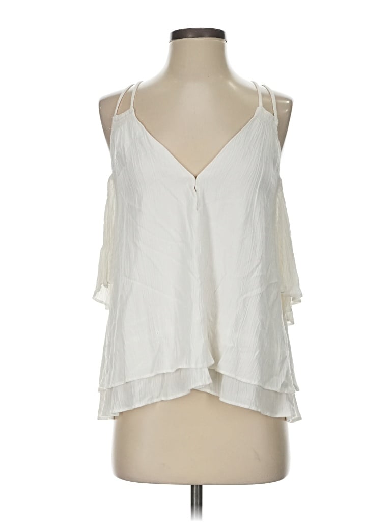 Pre-owned Lilly Pulitzer Sleeveless Blouse In White
