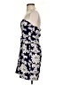 Buttons 100% Polyester Paisley Blue Cocktail Dress Size S - photo 5