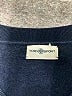 Tory Sport 100% Merino Wool Chevron-herringbone Blue Cardigan Size M - photo 7