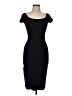 Three Dots Solid Black Cocktail Dress Size M (estimated) - photo 1