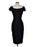 Three Dots Solid Black Cocktail Dress Size M (estimated) - photo 2