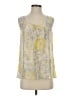 CAbi 100% Silk Yellow Sleeveless Silk Top Size XS - photo 1