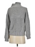 Monki 100% Acrylic Solid Gray Turtleneck Sweater Size XXS - photo 2