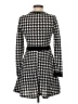 Shein Houndstooth Black Casual Dress Size S - photo 2