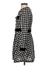 Shein Houndstooth Black Casual Dress Size S - photo 5