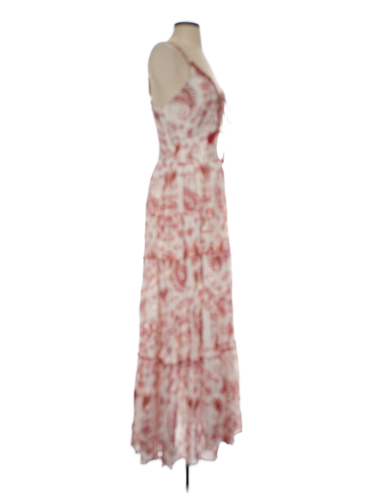maxi dress halter Viviana Cream Halter Maxi Dress