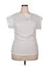 Unbranded White Short Sleeve Top Size XXL (estimated) - photo 1