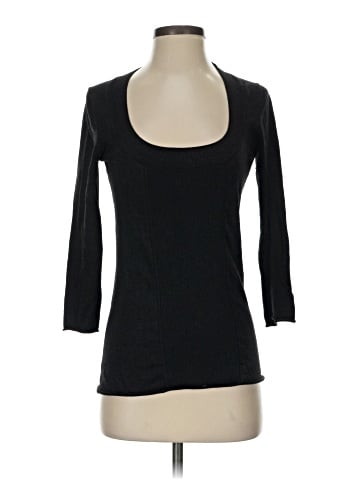 Burberry 3/4 Sleeve Silk Top (view 1)