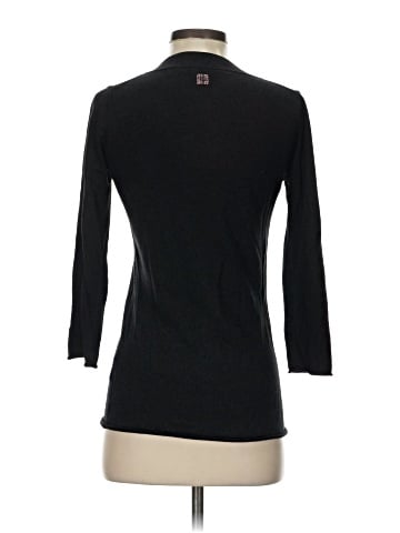 Burberry 3/4 Sleeve Silk Top (view 2)