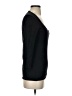 Burberry Black 3/4 Sleeve Silk Top Size S - photo 4