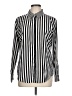 Apt. 9 Stripes Black Long Sleeve Button-Down Shirt Size L - photo 1