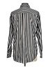 Apt. 9 Stripes Black Long Sleeve Button-Down Shirt Size L - photo 2