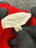 MELLODAY 100% Polyester Red 3/4 Sleeve Blouse Size 2X - photo 7