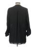 H&M 100% Polyester Polka Dots Black 3/4 Sleeve Blouse Size 12 - photo 2