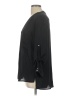 H&M 100% Polyester Polka Dots Black 3/4 Sleeve Blouse Size 12 - photo 5